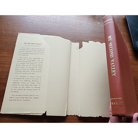 My Second Valley William Goulooze Signed 5th Printing 1971 HCDJ - Picture 5 of 16